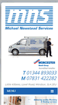 Mobile Screenshot of michaelnewsteadservices.com